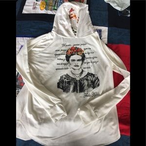 Frida Kahlo long sleeve t-shirt hoodie XL